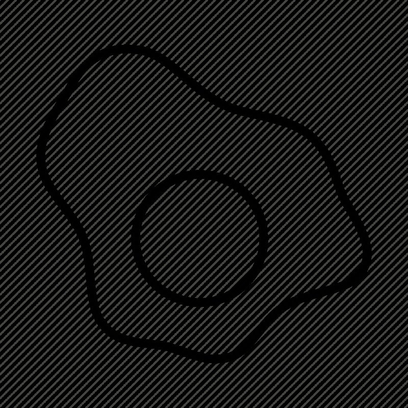 Яичница раскраска