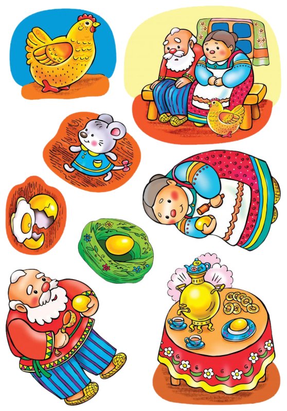 Сказка Курочка Ряба герои для театра