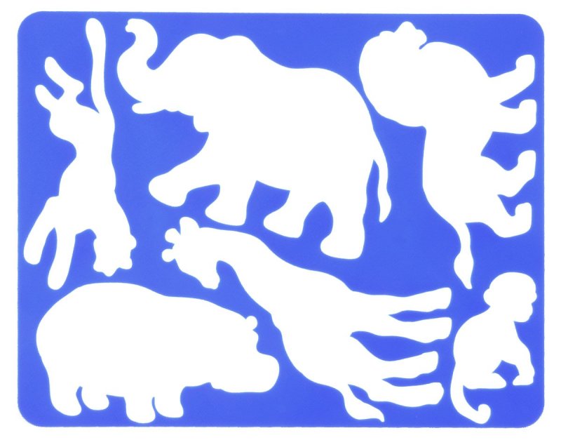 Фигурки животных для вырезания