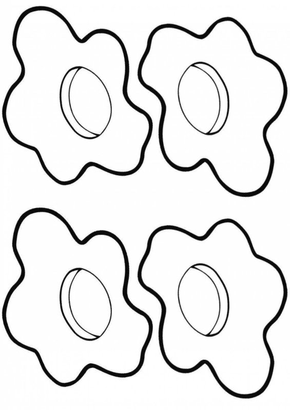 Яичница распечатка