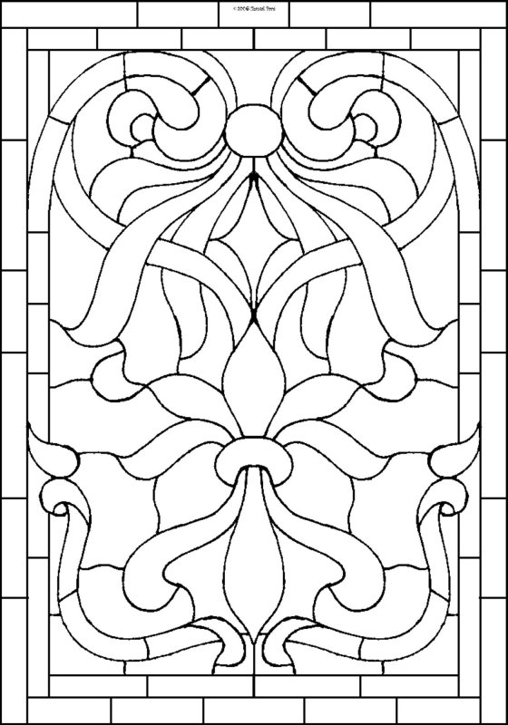 Эскиз витража