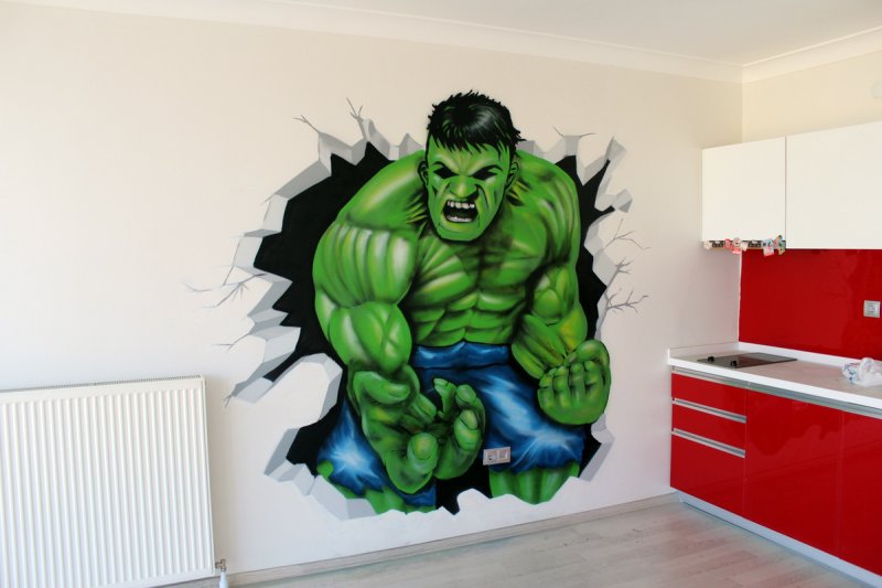 Граффити Халк