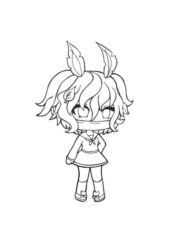 Гача лайф черно белые ОС