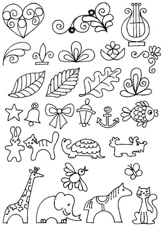 Трафареты для шоколадных украшений