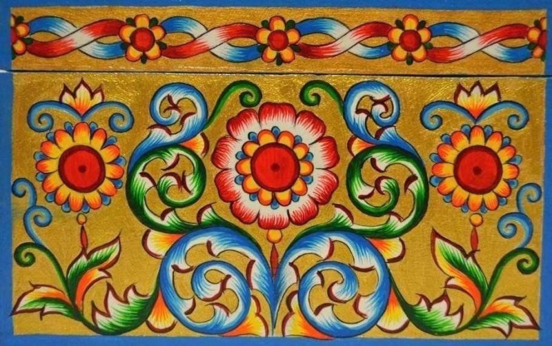 Домовая роспись семейских Забайкалья