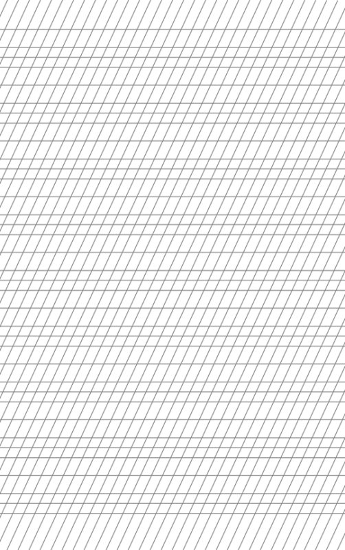 Разлиновка косая линия а4