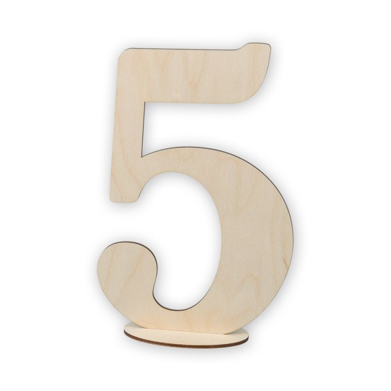 Цифры из фанеры