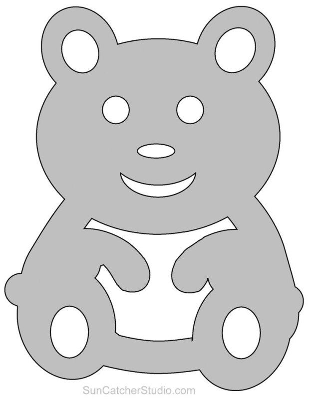 Трафареты животных