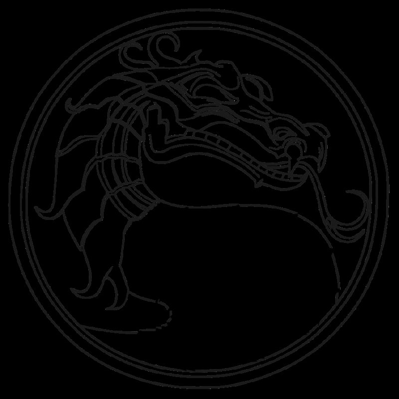 Раскраска дракон