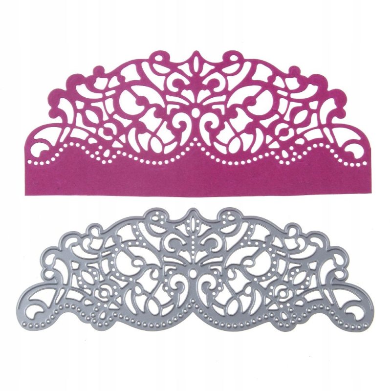 Трафарет кружево для декора