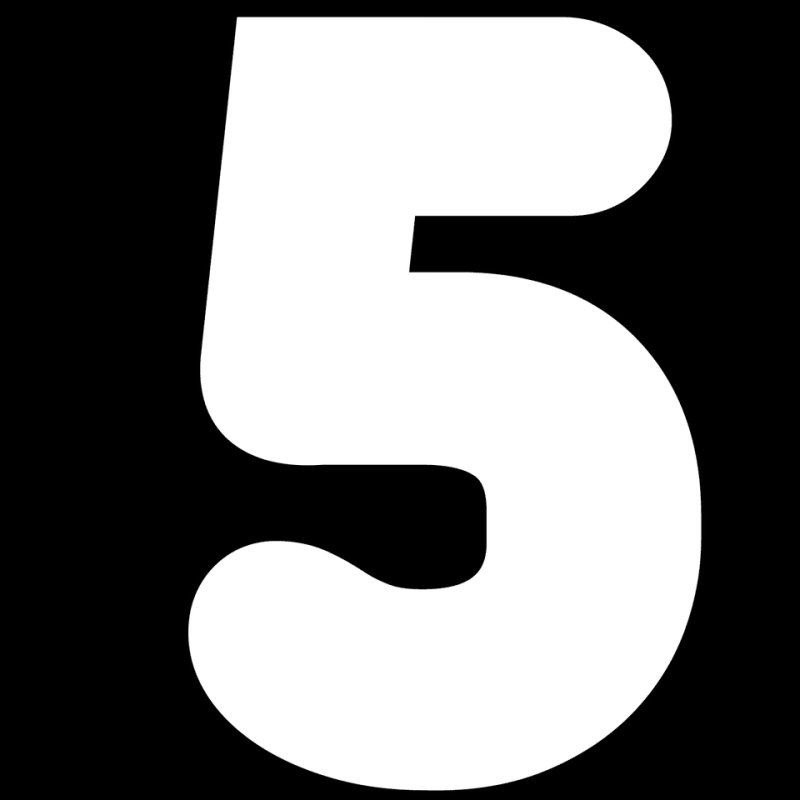 Цифры трафареты для вырезания из бумаги