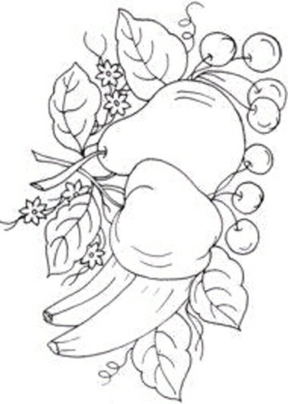 Овощи и фрукты для выжигания