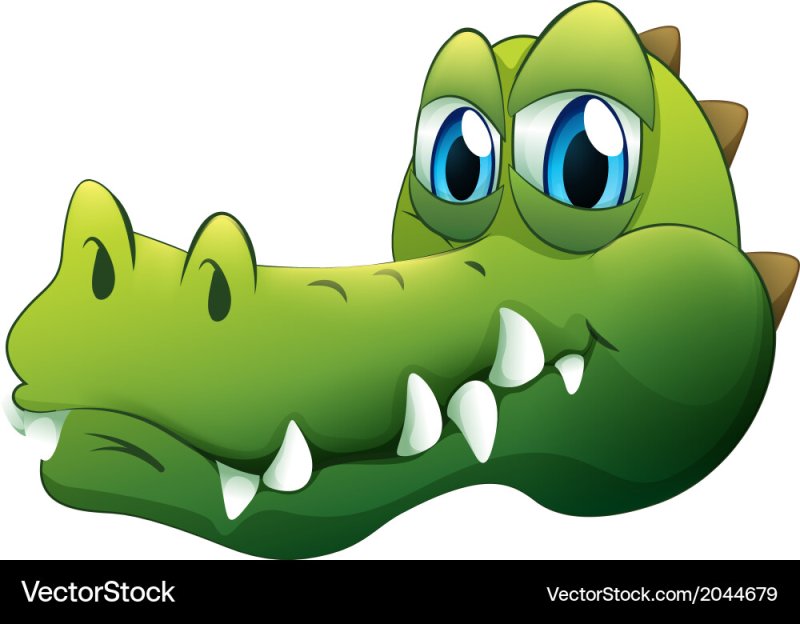 Маска крокодила на голову