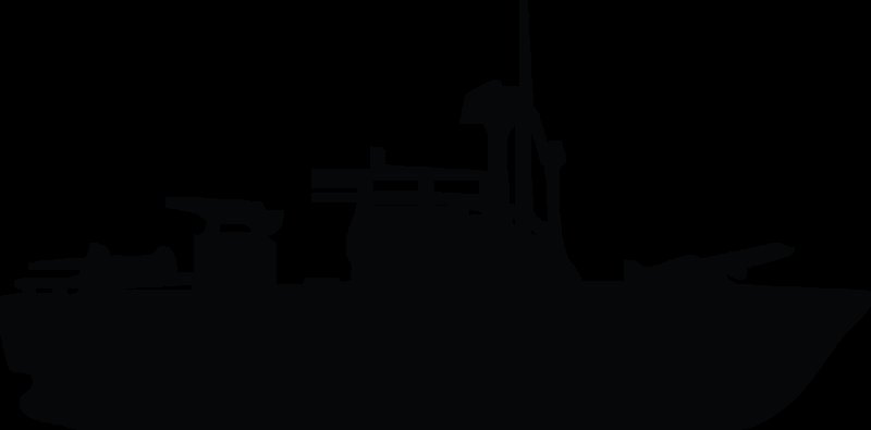 Крейсер силуэт