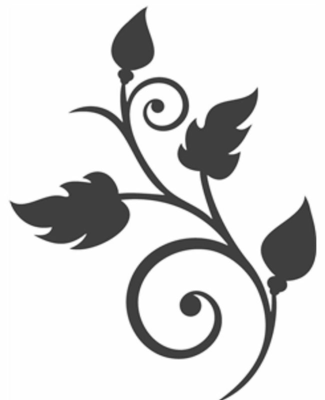 Уголки дизайн силуэт