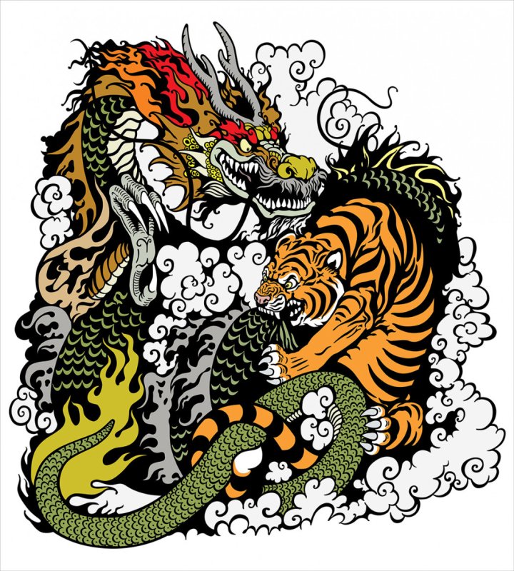 Инлун божественный дракон