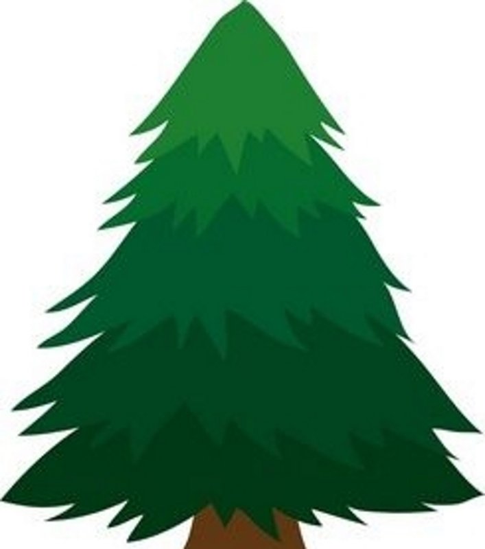 Елки мультяшные