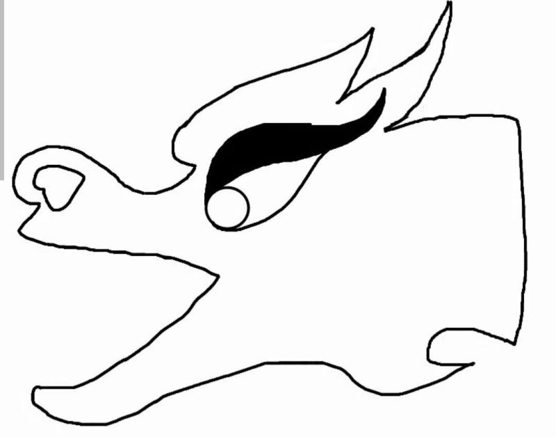 Голова дракона раскраска