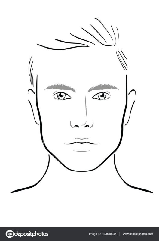 Фейс чарт мужской