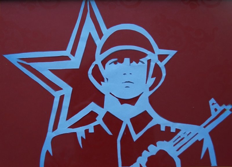 Вырезанки к Дню Победы