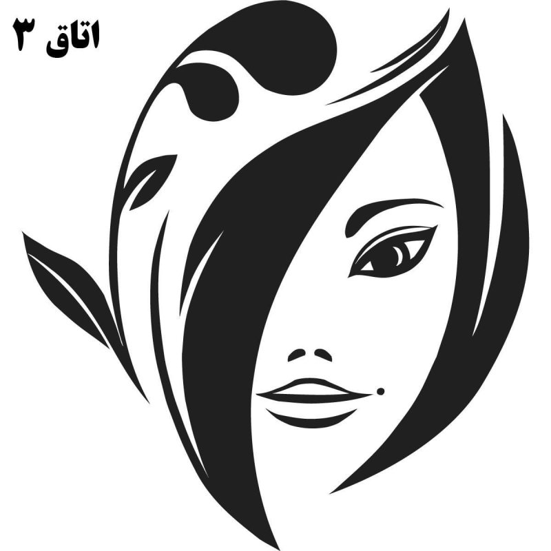 Силуэт женского лица