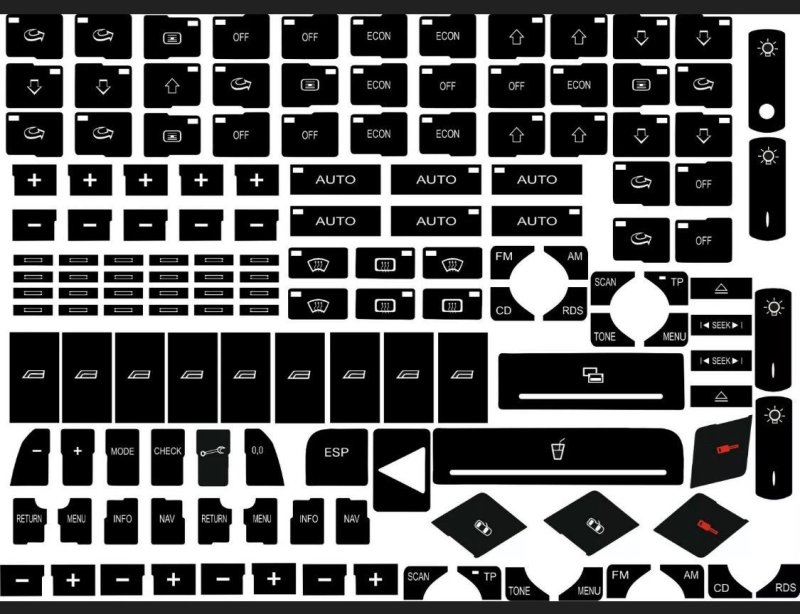 Кнопки климат контроля Ауди а4 б6