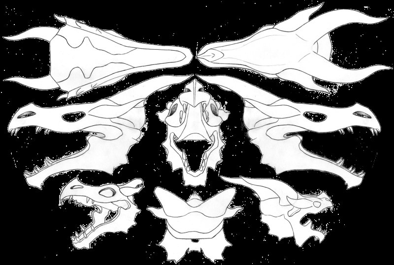 Дракон из бумаги