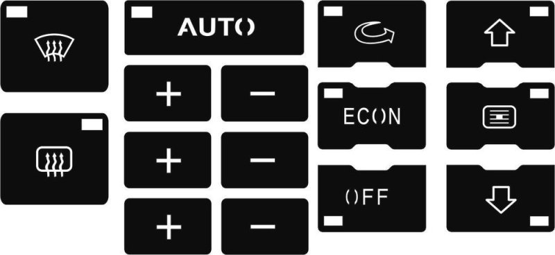 Кнопки навигации Ауди а6 с5
