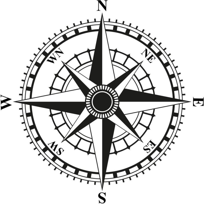 Компас рисунок