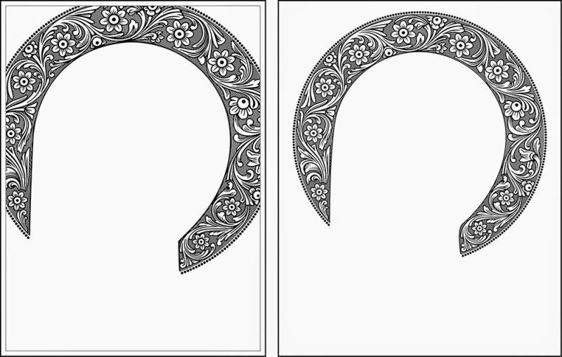 Орнамент на нимбе иконы