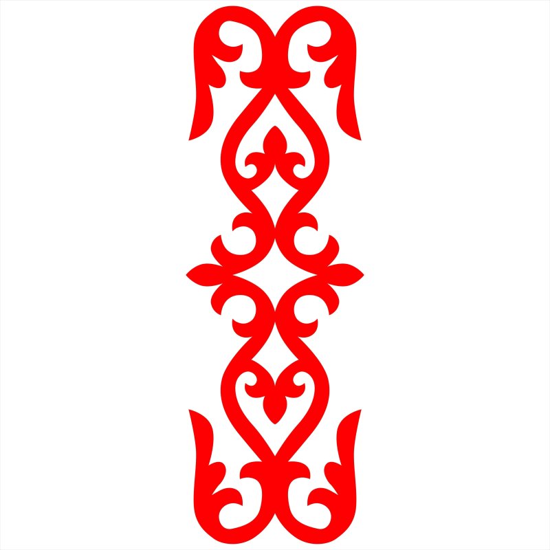 Орнамент казахский национальный