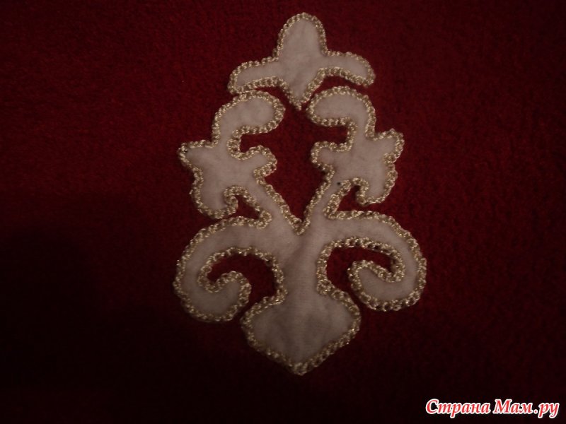 Орнамент для костюма Деда Мороза