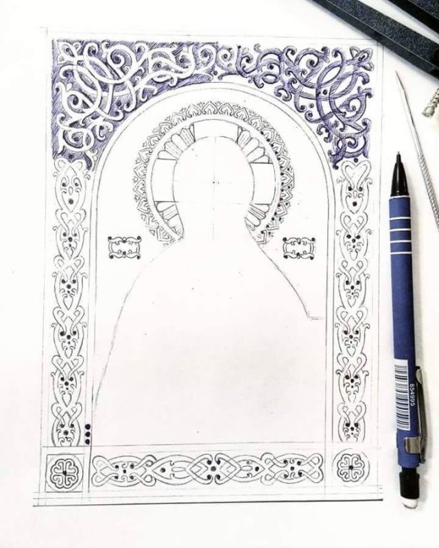 Узоры для иконописи