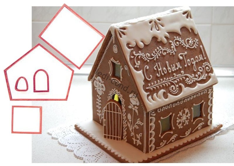 Форма для пряничного домика
