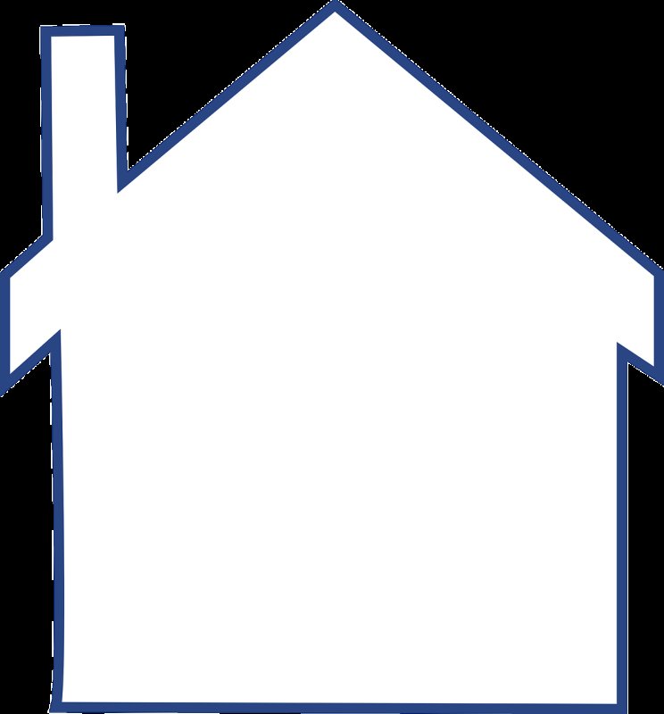 Очертание домика