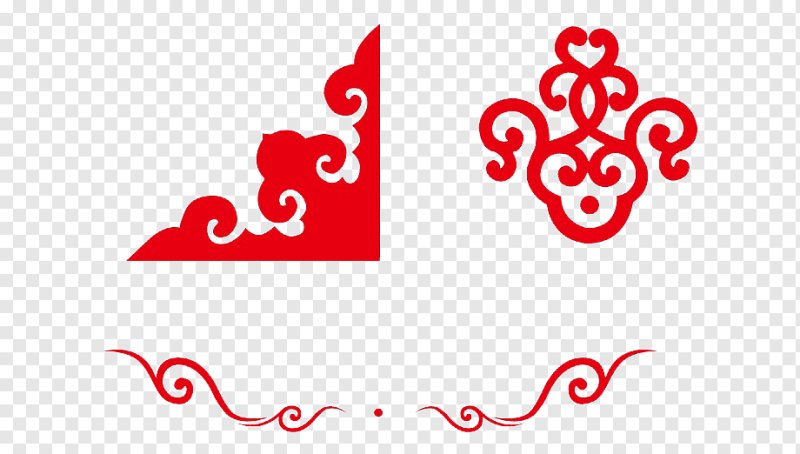 Казахские узоры угловые