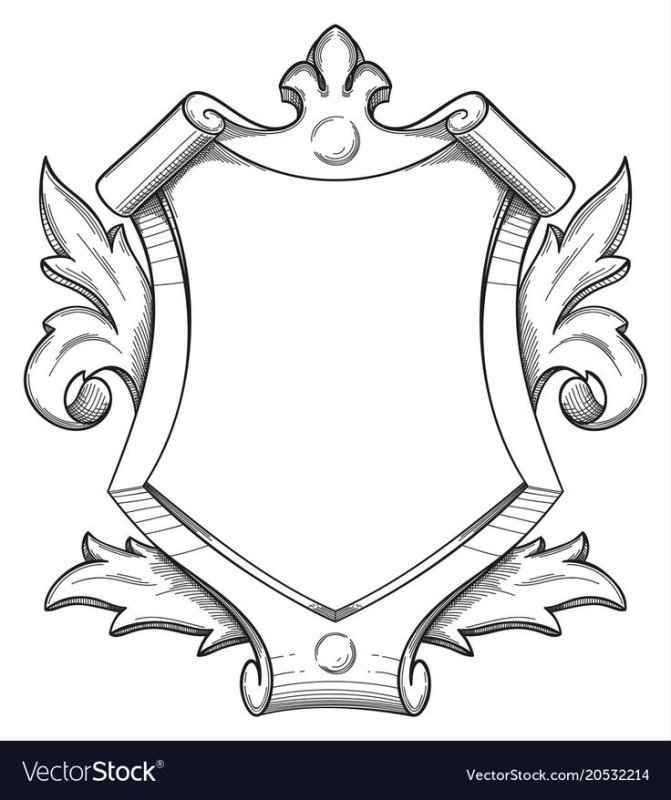 Красивая форма герба