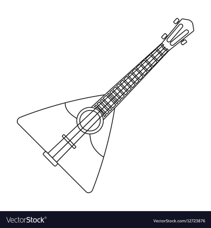 Балалайка карандашом