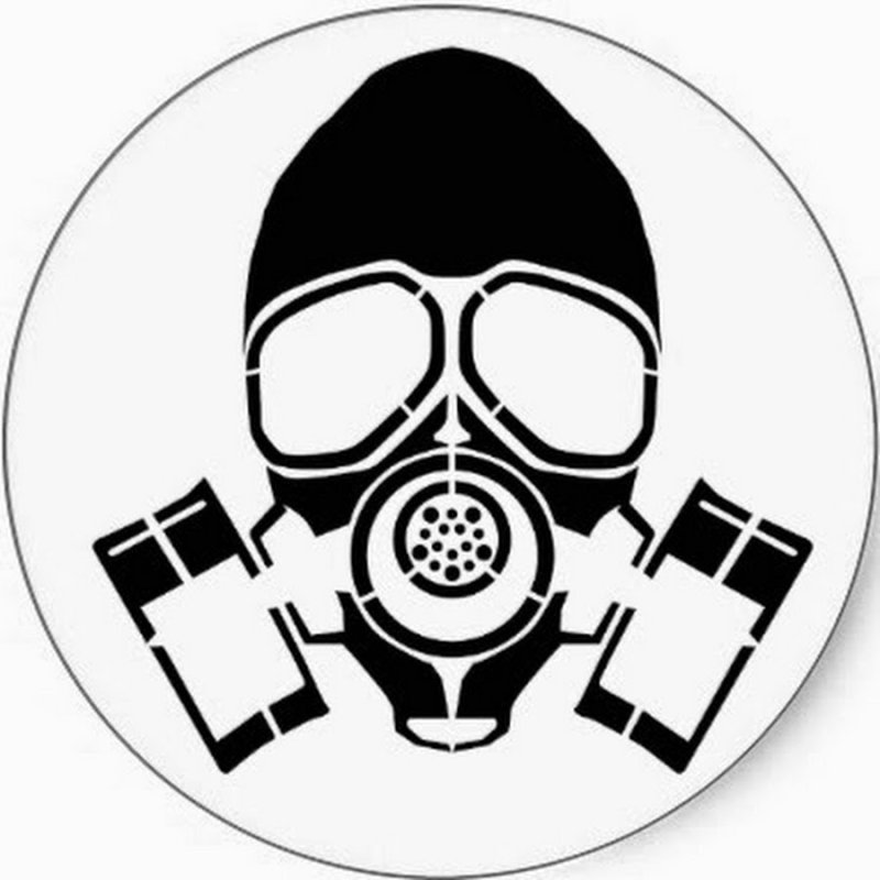 Значок противогаза