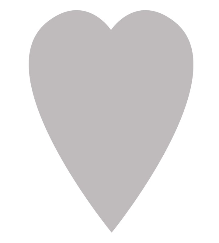 Сердечки вытянутые