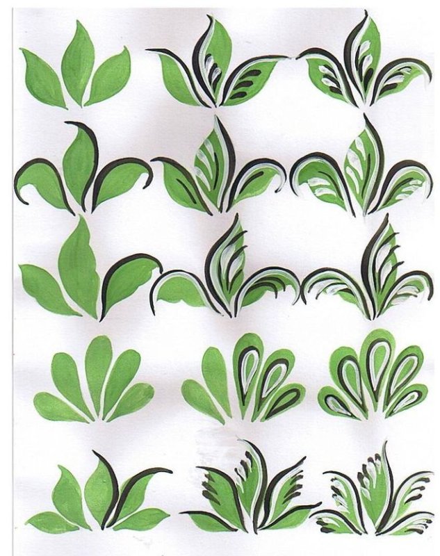 Узоры для аппликации