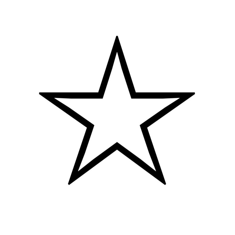 Форма звезды