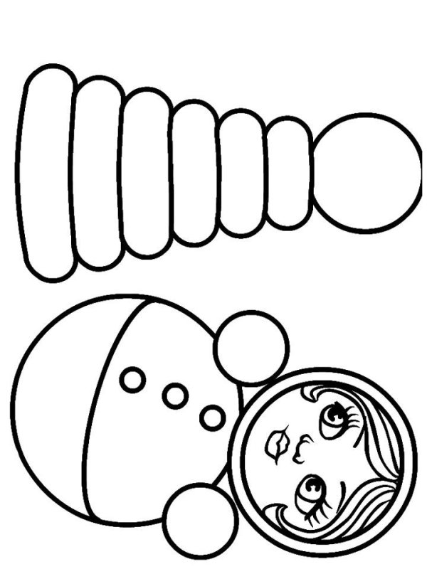 Трафареты игрушек для детей