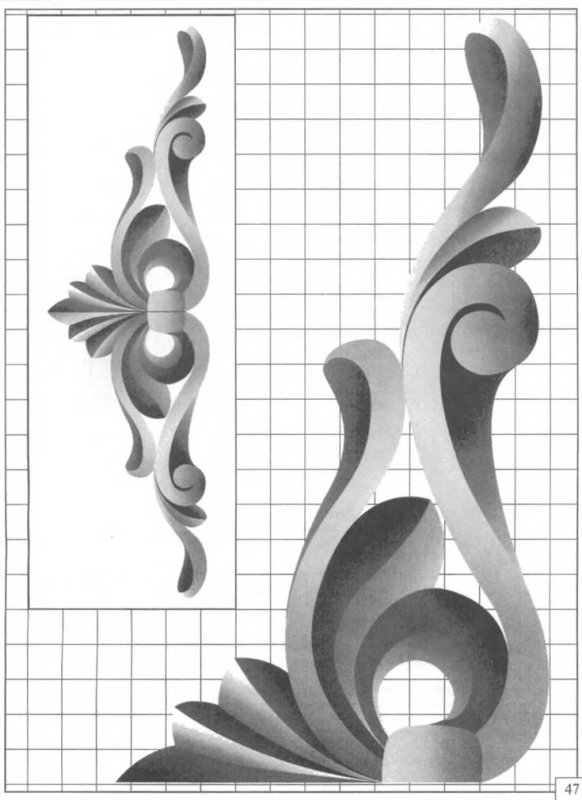 Орнаменты для резьбы по дереву