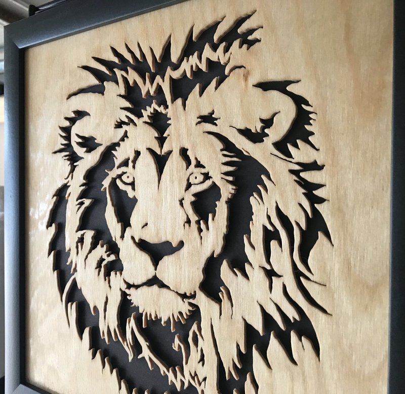 Трафареты животных для резьбы по дереву