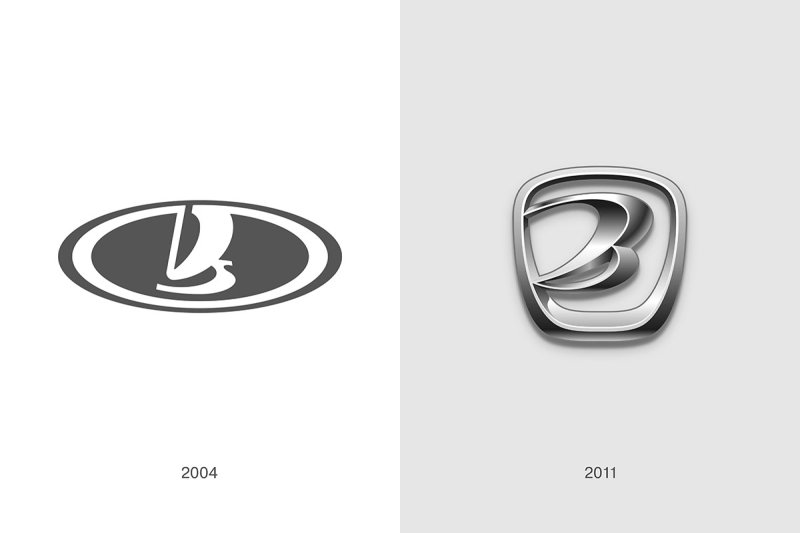 Новый значок Лада