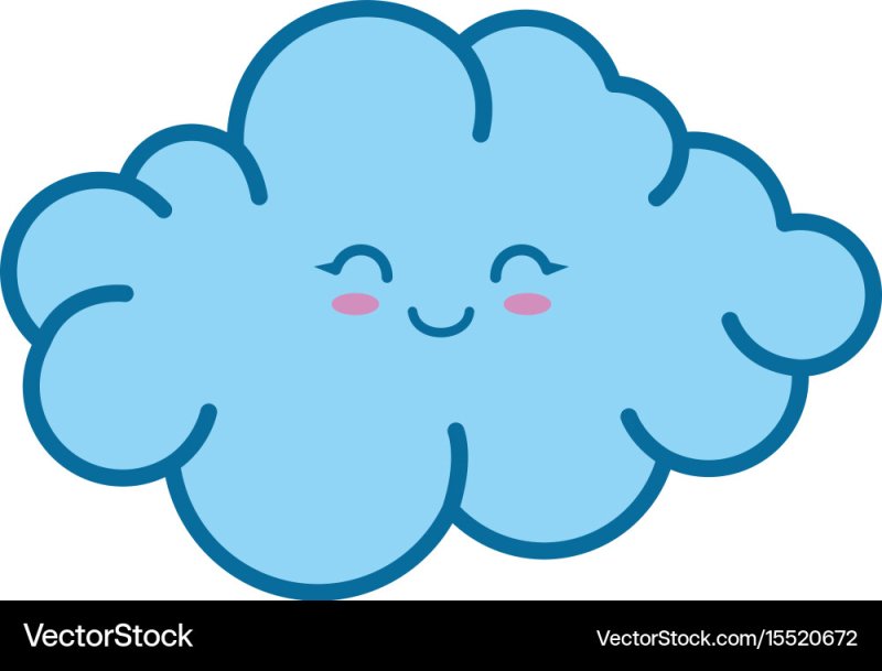 Разноцветные облака для детей