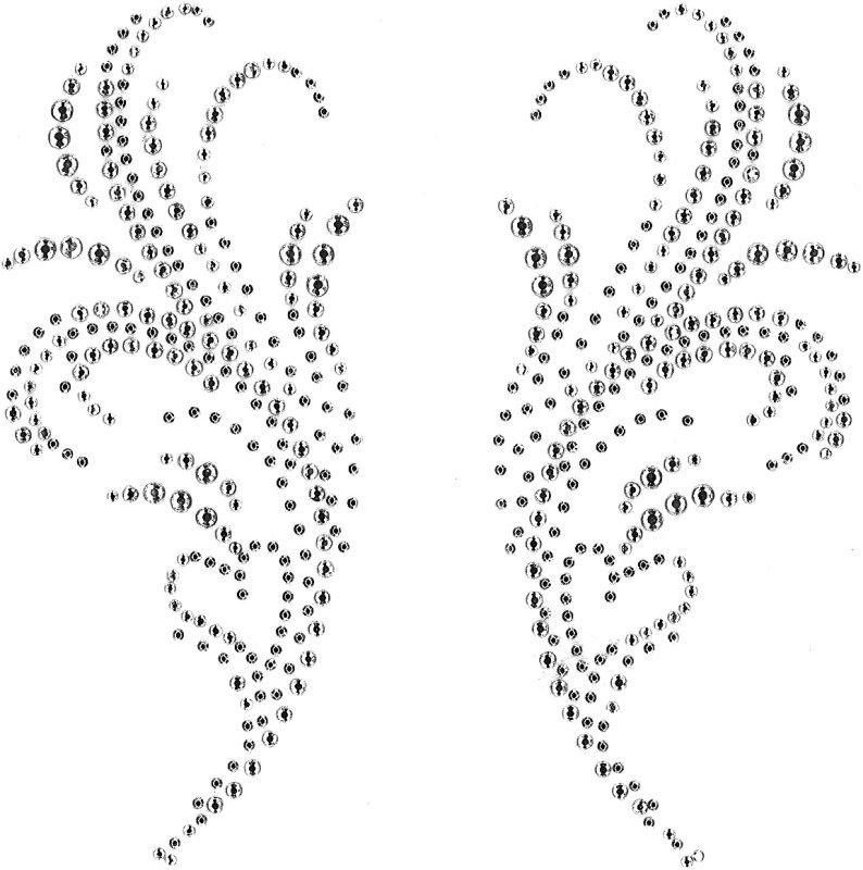 Узоры для бокалов трафарет