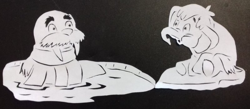 Вытынанки сказки