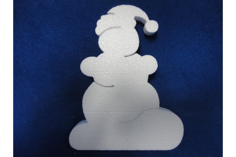 Новогодние фигуры из пенопласта